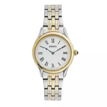 Часы SEIKO кварцевые Overseas модель нержавеющая сталь комбинированный серебристый SWR070P1 женские [Товар] серебряный