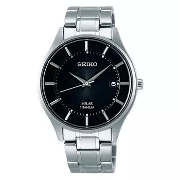 [Часы Seiko] Мужские наручные часы Solar Pair Seiko Selection SBPX103 Silver