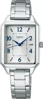 [Часы Seiko] Наручные часы Angne Square Quartz AHJK468 женские серебряные