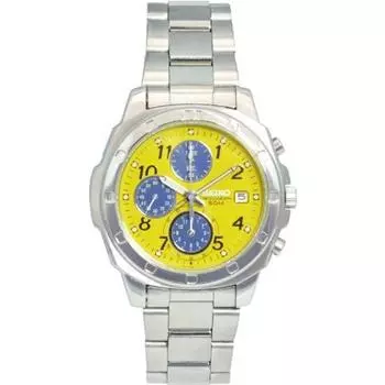 Часы SEIKO Overseas Model Yellow SND409 Мужские НОВЫЕ из Японии