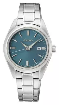 Часы Seiko SEIKO кварцевые зарубежные модели бирюзового цвета SUR531P1 женские [предмет]