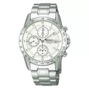 Часы Seiko Selection Quartz Chronograph Watch SBTQ039 Silver [Seiko Watch] Мужские