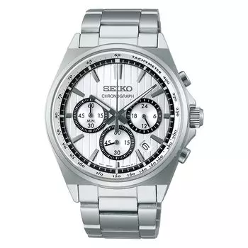 Часы Seiko Selection S Series Battery Operated Quartz Chronograph SBTR031 Silver [Seiko Watch] Мужские