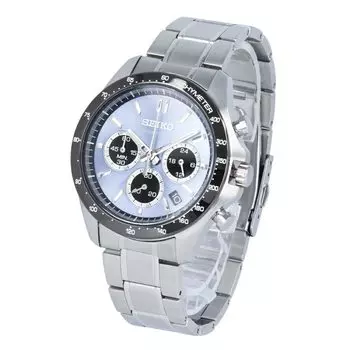 Часы SEIKO SELECTION SPIRIT из нержавеющей стали, металл, серебристый, черный, серый, SBTR027, мужские [предмет]