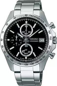 Часы SEIKO SPIRIT Quartz SBTR005 Black [SEIKO] Мужские