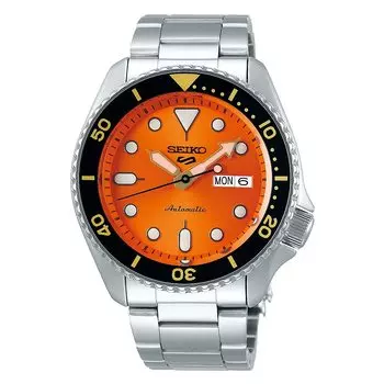 Часы SEIKO SRPD59K1 Automatic Orange Silver Men s m-sto1 [Товар] оранжевый