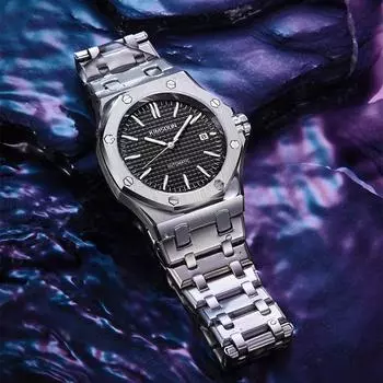 Часы серии Golden Seton Oak, автоматические механические часы, мужские модные мужские часы со стальным ремешком