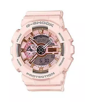 Часы серии S аналоговые цифровые розовые часы [Casio] G-Shock GMAS110MP-4A1 [предмет]