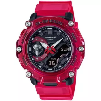 Часы серии Soundwave Skeleton, красные, прозрачные, один размер [G-Shock] GA2200SKL-4A
