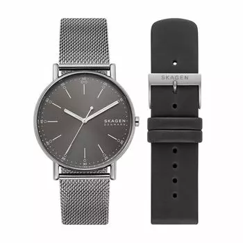 Часы Signatur SKW3157SET Серые [Skagen] Мужские серый