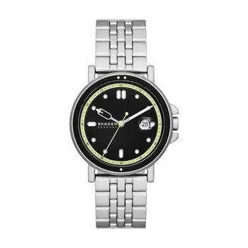 Часы SIGNATUR SPORT SKW6919 Серебристые [Skagen] Мужские серебряный
