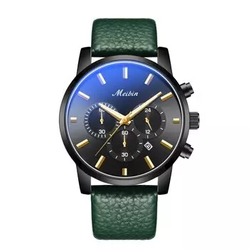 Часы синие стильные наручные часы водонепроницаемые ультратонкие кожаные часы с кожаным ремешком брендовые аналоговые простые циферблаты легко читаемые модные часы для школьников