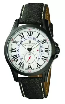 Часы Small Second Date Black [Charles Hubert, Paris] 3996-W Мужские белый