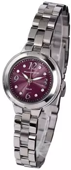 Часы Solar 3 Hand, серебряные [Mauro Gerardi] MJ056-4 женские