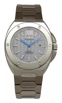 Часы Solar Date T9C04SS Silver [Technos] Мужские серебряный