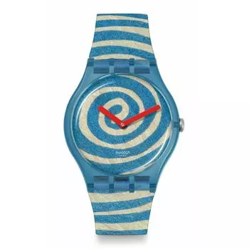 Часы SPIRALS SUOZ364 Blue [Swatch] BOURGEOIS синий