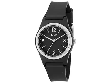 Часы Sun Flame J-AXIS HL261-BK женские с черным полиуретановым ремешком и корпусом из смолы, НОВЫЕ