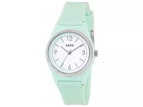 Часы Sun Flame J-Axis HL261-MI женские мятного цвета с полиуретановым ремешком и корпусом из смолы, НОВЫЕ