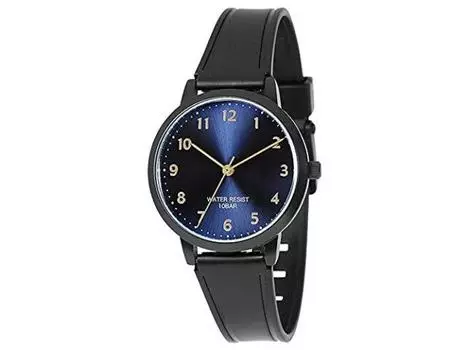 Часы Sun Flame J-AXIS HL270-NA мужские, черный полиуретановый ремешок, корпус из легированной стали