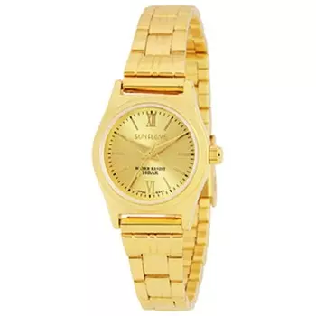 Часы Sun Flame Unisex MJL-FA02-GG Round Gold Analog