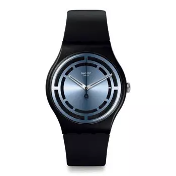 Часы Swatch CIRCLED LINES Monthly Drops SO32B118 Black [Swatch] чёрный