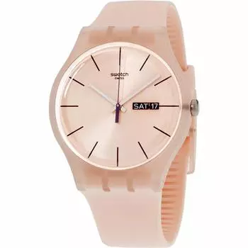 Часы SWATCH НОВЫЕ GENT ROSE REBEL SUOT700 Импортные [Swatch] Женские [Обычный продукт]