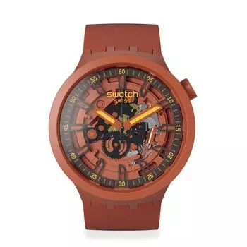 Часы SWATCH OPEN HEARTS BIG BOLD SB01R100 Красный [Swatch] красный