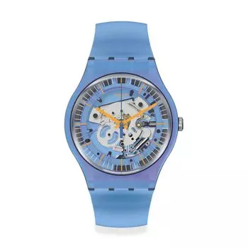 Часы Swatch SHIMMER BLUE New Gent SUOM116 Blue [Swatch] синий