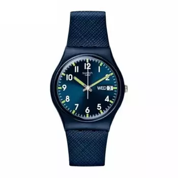 Часы Swatch SIR BLUE SO28N702 синие