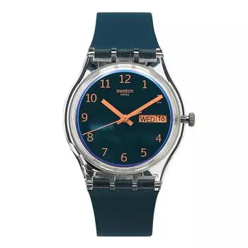 Часы SWatch So28k700 Essential Blue Away Public из уретана SO28K700