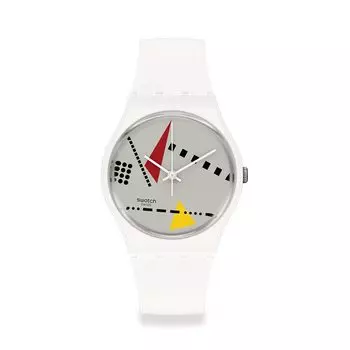 Часы Swatch SO31W106 Белые [Swatch] белый