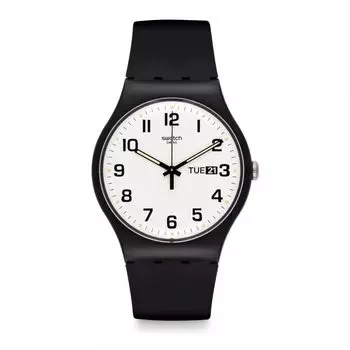 Часы Swatch TWICE AGAIN Classic SO29B703 Black [Swatch]