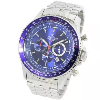 Часы Swiss Tritium Chronograph 100m Water Resistant Pilot Watch [Rad Weather] Мужские (синий) синий