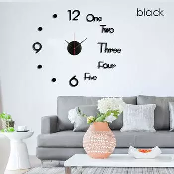 Часы своими руками съемные художественные наклейки для домашнего декора гостиной кварцевые иглы горячие 3D светящиеся настенные часы зеркальные настенные наклейки креативные 1 16 inch