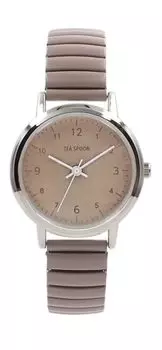 Часы TEA SPOON Colorful Bellows Watch MOC Ladies Brown [Подписаться] E00422S-5 коричневый