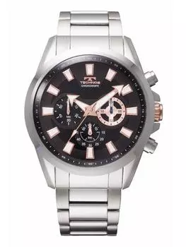 Часы TECHNOS Chronograph 10 ATM Water Resistant TSM616SB [] [TECHNOS] Мужские