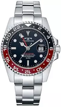 Часы TECHNOS GMT лимитированная модель T2444BR мужские
