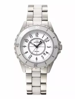 Часы TECHNOS из нержавеющей стали и керамики TSM917TW [] [TECHNOS] Мужские