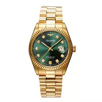 Часы Technos Premium Gold Green T9604GM