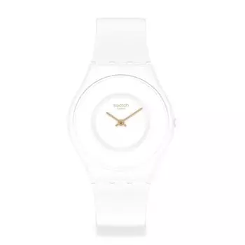 Часы TICK DIFFERENT BLANCA SKIN Classic SS09W100 [Swatch] белый