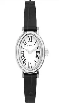 Часы Timex Cavatina Cavatina TW2W78400 кварцевые 3 ATM водонепроницаемые минеральное стекло белый циферблат латунь [TIMEX] женские [Товар] белый