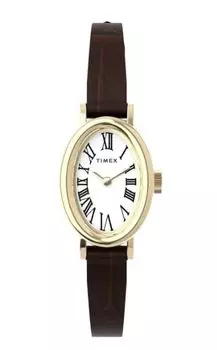 Часы Timex Cavatina Cavatina TW2W78500 кварцевые 3 ATM водонепроницаемые минеральное стекло белый циферблат латунь [TIMEX] женские [Товар] белый