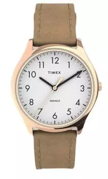 Часы Timex Easy Reader TW2T72400 кварцевые 3 ATM водонепроницаемые минеральное стекло белый циферблат нержавеющая сталь [TIMEX] женские [Товар]