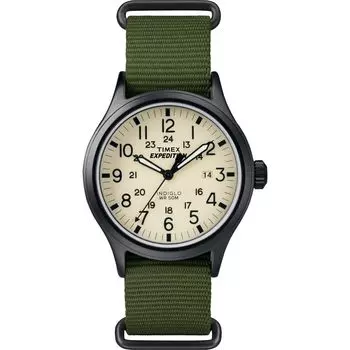 Часы Timex Expedition Scout 40 мужские зеленые/черные/кремовые