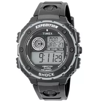 Часы Timex Expedition Vibration Shock TW4B24300 с цифровым циферблатом, импортные [TIMEX] Мужские [Обычный продукт] [Товары] чёрный