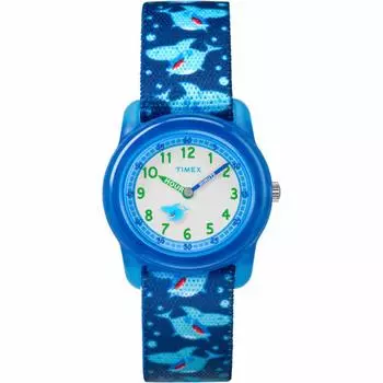 Часы TIMEX Girls Time Machines с аналоговым ремешком из эластичной ткани