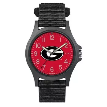 Часы Timex Men s College Pride 40 мм, Georgia Bulldogs, один размер, ремешок