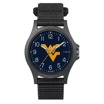 Часы Timex Men s College Pride 40 мм, West Virginia Mountaineer, один размер, ремешок