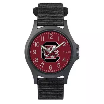 Часы Timex Men s College Pride 40 мм, Южная Каролина, боевые петухи. , один размер, ремешок