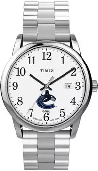 Часы TIMEX Men s EasyReader 38 мм с удлиненным ремешком, нержавеющая сталь, современные